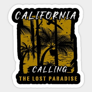 California calin Sticker